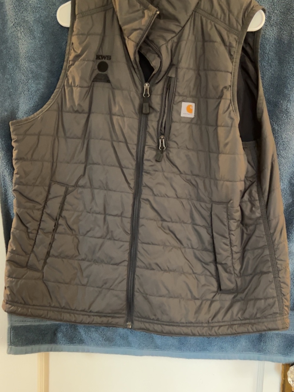 Carhartt Quilted Insulated Vest in Gray